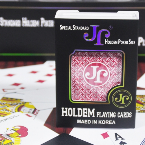 JJ 카드 홀덤 양면 발포 점보인덱스(큰글자) 플레잉 카드(수입 원단)