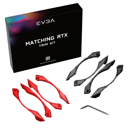 RedBlack Trim Kit for EVGA 20-Series Dual Fan Cards